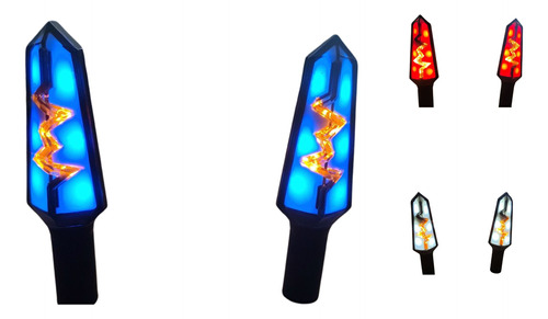 DIRECCIONAL LEDS BI-COLOR RUNNING IR1001 AMARILLO/AZUL
