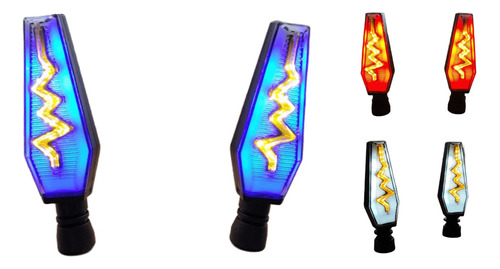 DIRECCIONAL LEDS BI-COLOR RUNNING IR1002 AMARILLO/