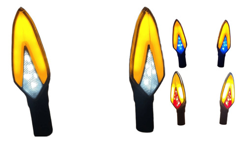 DIRECCIONAL LEDS BI-COLOR RUNNING IR1009 AMARILLO/BLANCO