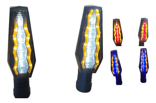 DIRECCIONAL LEDS BI-COLOR RUNNING IR1010 AMARILLO/BLANCO