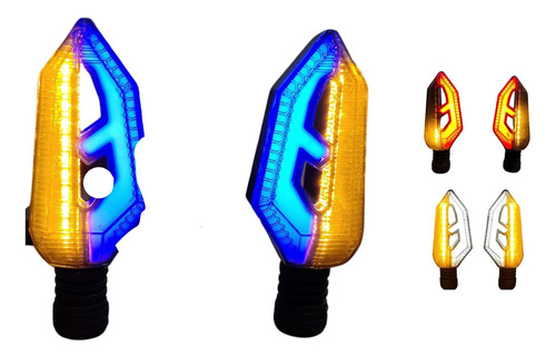 DIRECCIONAL LEDS BI-COLOR RUNNING IR1032 AMARILLO/AZUL