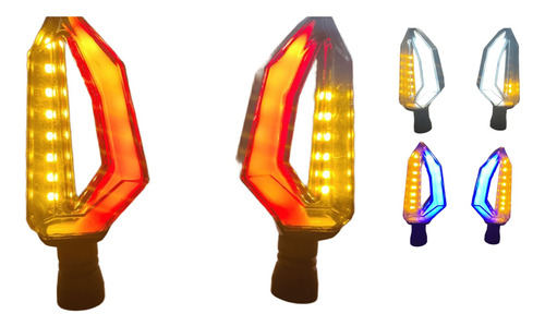 DIRECCIONAL LEDS BI-COLOR RUNNING IR1038 AMARILLO/ROJO