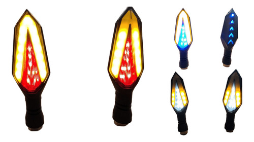 DIRECCIONAL LEDS BI-COLOR RUNNING IR1152 AMARILLO/