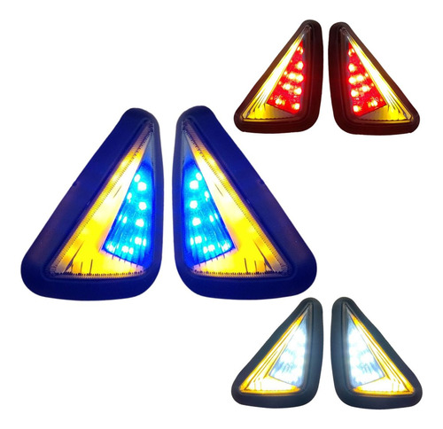 DIRECCIONAL LEDS BI-COLOR RUNNING IR1206 AMARILLO/AZUL
