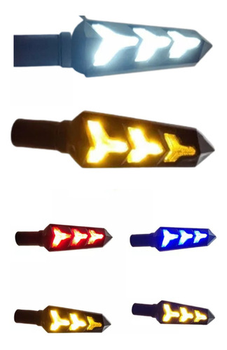 DIRECCIONAL LEDS UNIVERSAL BI-COLOR RUNNING IR0566 AMARILLO BLANCO