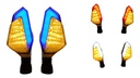 DIRECCIONAL PLATA LED AMARILLO AZUL 12V