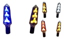 DIRECCIONAL PLATA LED AMARILLO /AZUL12V