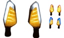 DIRECCIONAL SERPIENTE LED AMARILLO/BLANCO 12V