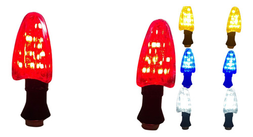DIRECCIONAL SERPIENTE LED ROJO 12V