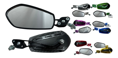 ESPEJO MOTO SOKO GRIS/NEGRO