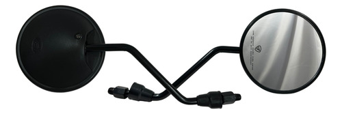 Espejo Retrovisor Derecho AT110 LT 1Pza Negro Italika