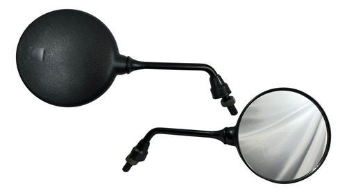 Espejo Retrovisor Moto Bajaj Boxer Redondo Negro Ajustable Marca Soko