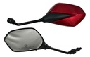 ESPEJO RETROVISOR MOTO ITALIKA AT110 SPORT ROJO