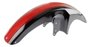 SALPICADERA DELANTERO NEGRO ROJO DT150 CLASICA17-20