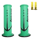 JUEGO DE PUÑOS PARA MOTO DE GOMA SUAVE COLOR VERDE