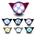 FARO AUXILIAR HYPERLED ROSA 8-80V 4W 200LM