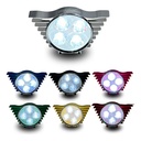 FARO AUXILIAR HYPERLED PLATA IR-0900 8-80V 4W 200LM