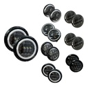 FARO JGO 7" DEL. REDONDO 12LED OJO ANGEL BLX-C2202