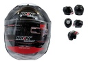 CASCO 3/4 DOBLE MICA MOD. EUROPEO NGO BRILLO M