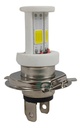FOCO H4 PARA MOTO 4 LED ALTA Y BAJA BLANCA