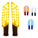 DIRECCIONAL 12V 15LED LUZ AMARILLO JGO