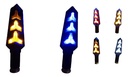 DIRECCIONAL AZUL LED AMARILLO /AZUL 12V