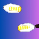 DIRECCIONAL AZUL LED AMARILLO/ BLANCO 12V
