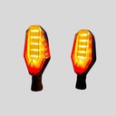 DIRECCIONAL AZUL LED AMARILLO/ROJO 12V