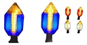 DIRECCIONAL LEDS BI-COLOR RUNNING IR1026 AMARILLO/AZUL