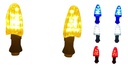 DIRECCIONAL SERPIENTE LED AMARILLO 12V