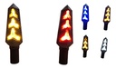 DIRECCIONAL SERPIENTE LED AMARILLO/ROJO 12V